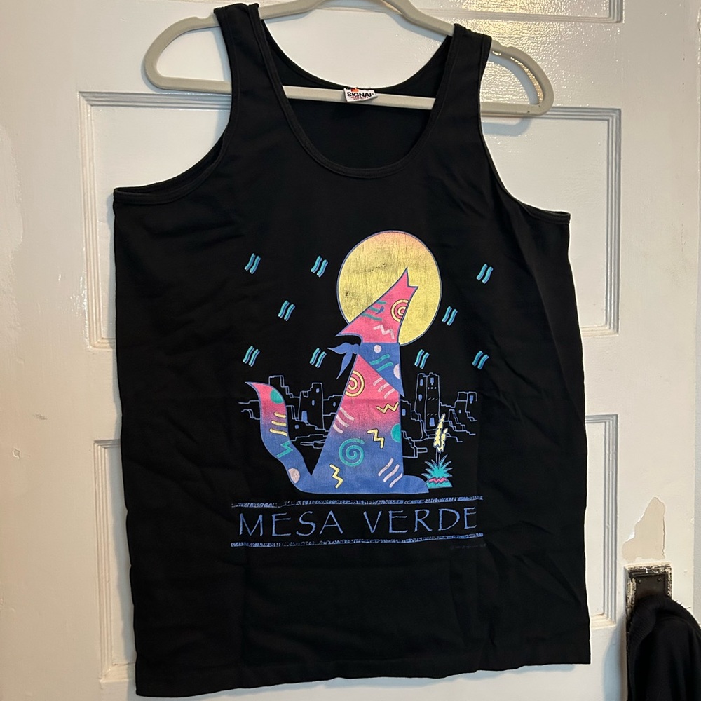 🏜️ 1980s 1990s Vintage Mesa Verde Tank Top - Size L